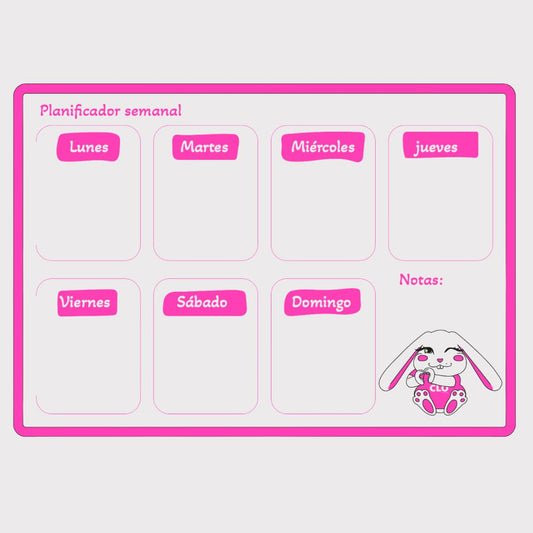 💕 Pizarra Semanal Baby CLO 💕